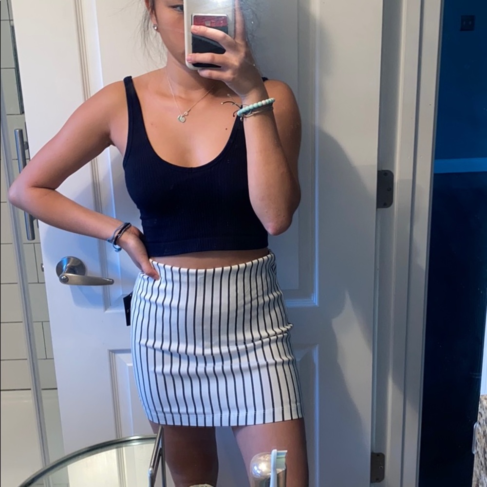 NWT striped skirt